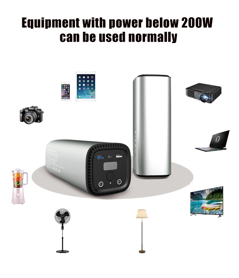 Geräte mit einer Leistung unter 200 W können normal verwendet werden