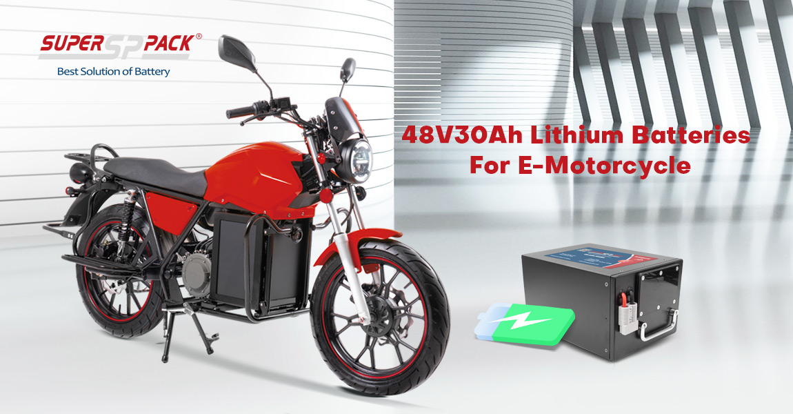 Lithiumbatteriebetriebenes E-Motorrad mit IOT/GPS