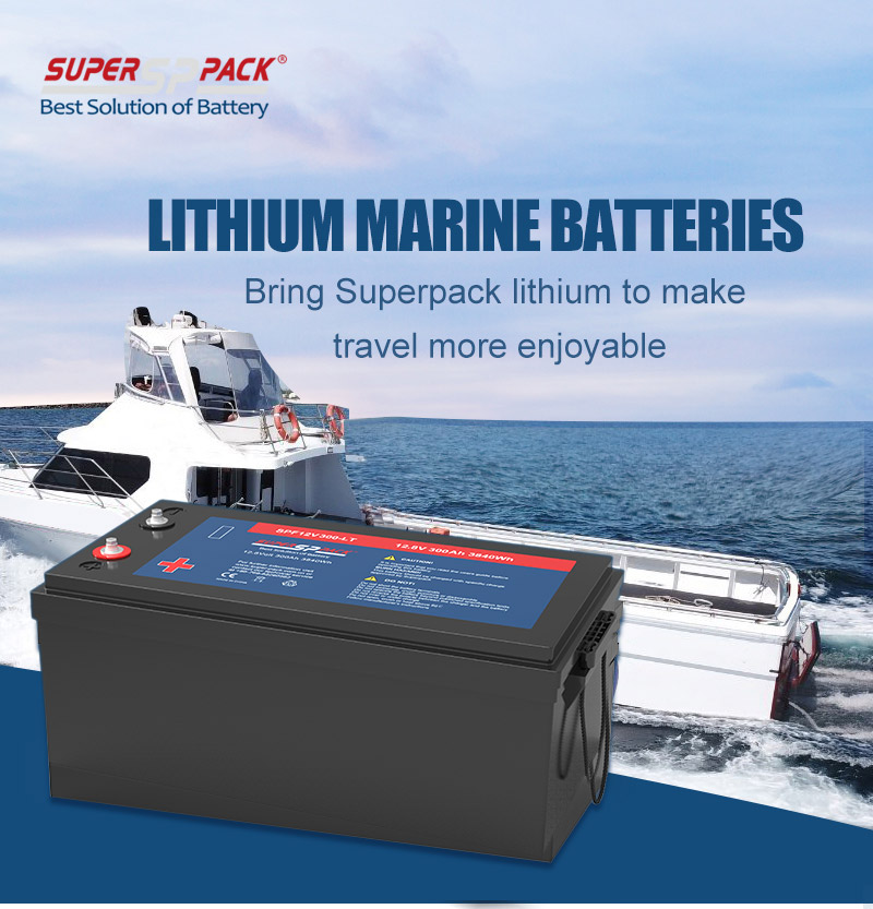 Superpack 12V300Ah Niedertemperatur-Schiffsbatterie
