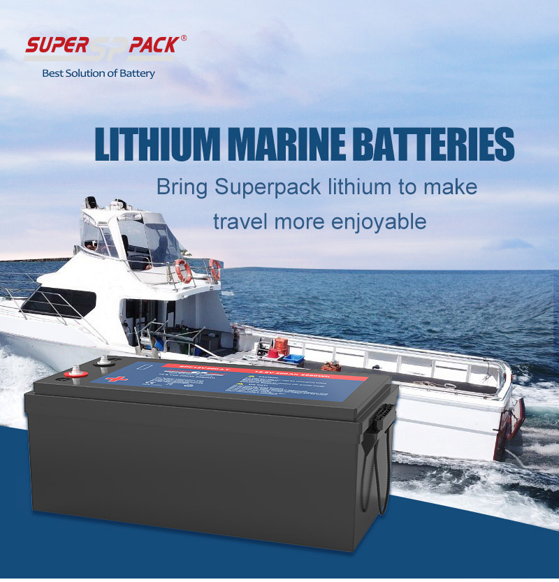 Superpack Lithium-Schiffsbatterien