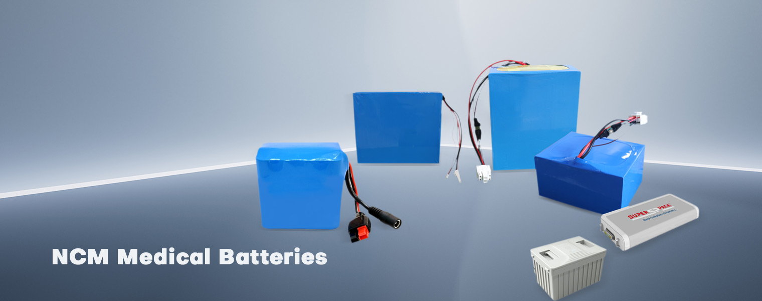 Medizinische Batterien von NCM