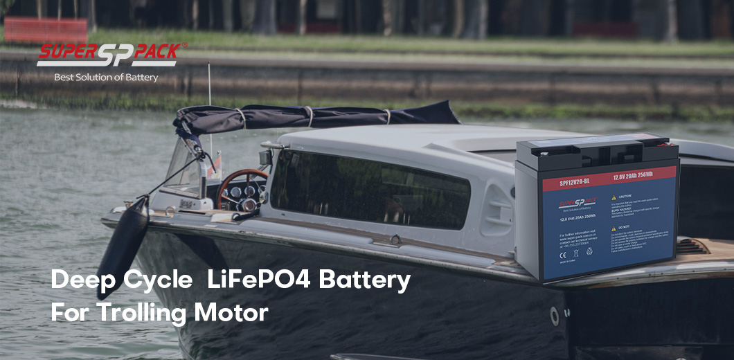 Deep Cycle LiFePO4-Batterie für Trolling-Motor