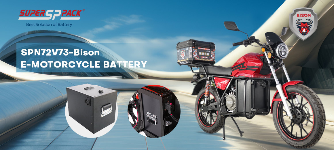 SPN72V73-Bison E-MOTORRAD-BATTERIE