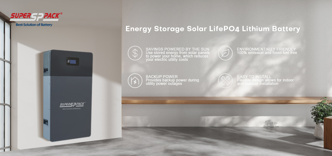 Superpack Energy Storage Solar LifePO4 Lithium Battery 