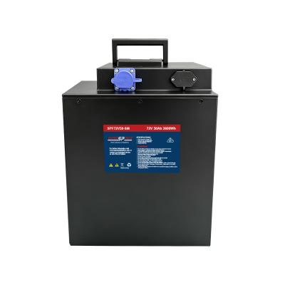 72V 50Ah IoT GPS LiFePO4-Batterie für E-Motorräder