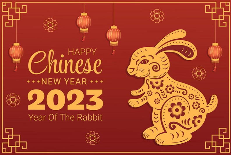 Ankündigung des chinesischen Neujahrsfestes 2023